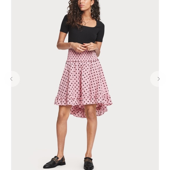 Scotch & Soda Polka Dot High Low Skirt. NWT!!! - Picture 4 of 10